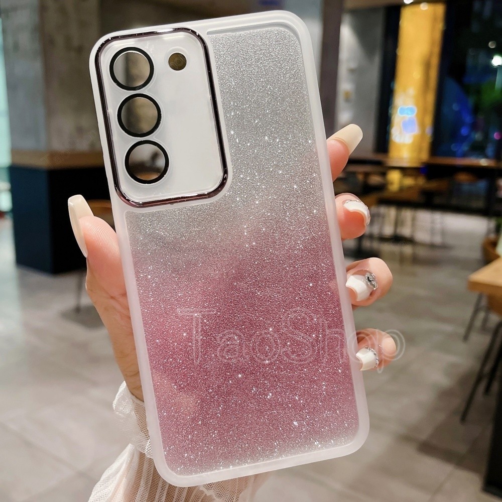 สําหรับRedmi15 5GสําหรับRedmi 15 C 15C Redmi15 C Redmi15C 2025 เคสโทรศัพท์ซิลิโคนฟอยล์Bling Glitterใ