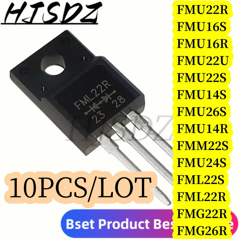 1-5PCS FMU22S FMU16R FMU22U FMU22R FMM22S FMM24S FML22S FMG22R TO-220F Field-effect ทรานซิสเตอร์