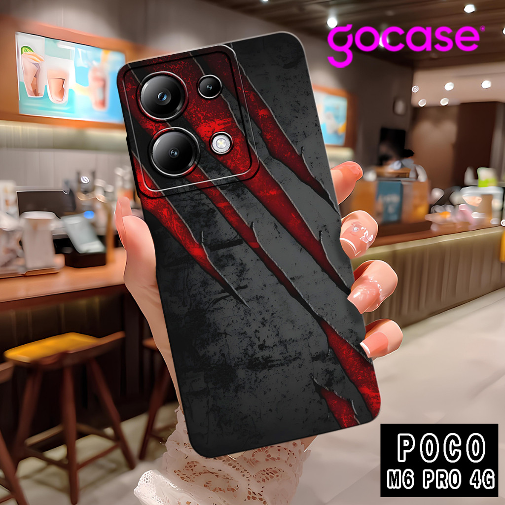 ( DTF 14 ) ยางยืดหยุ่น softcase สําหรับ Poco x6 5G l Poco m6 pro 4G l Redmi note 13 pro 5G l Redmi n