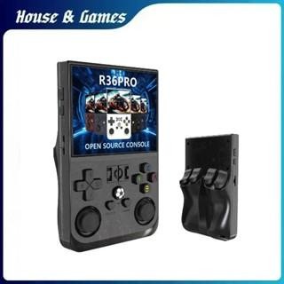 R36PRO คอนโซลเกมหน้าจอขนาดใหญ่ HD ขนาด 12 ซม