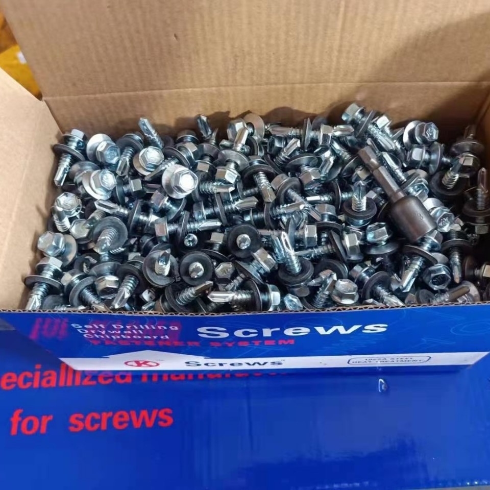 สกรูยิงเมทัลชีท แปเหล็ก (แหวนสังกะสี) สกรู สกรูดูด สกรูยิงแผ่นซ้อน #M4-8x16mm. สกรูอ้วน สกรูยิงเมทัลชีท - รูปที่ 7