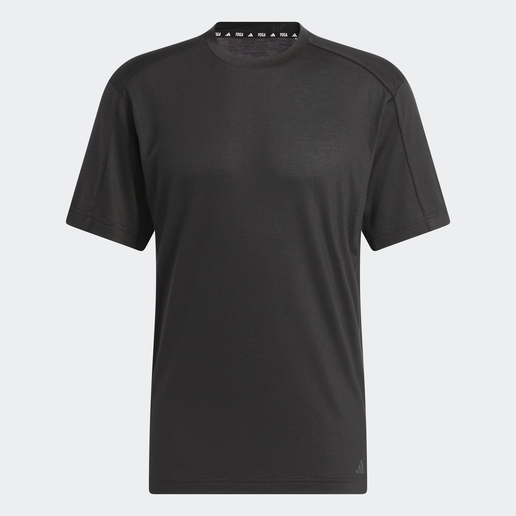 adidas Gym & Training เสื้อยืดเทรนนิงโยคะ ผู้ชาย สีดำ IP2358