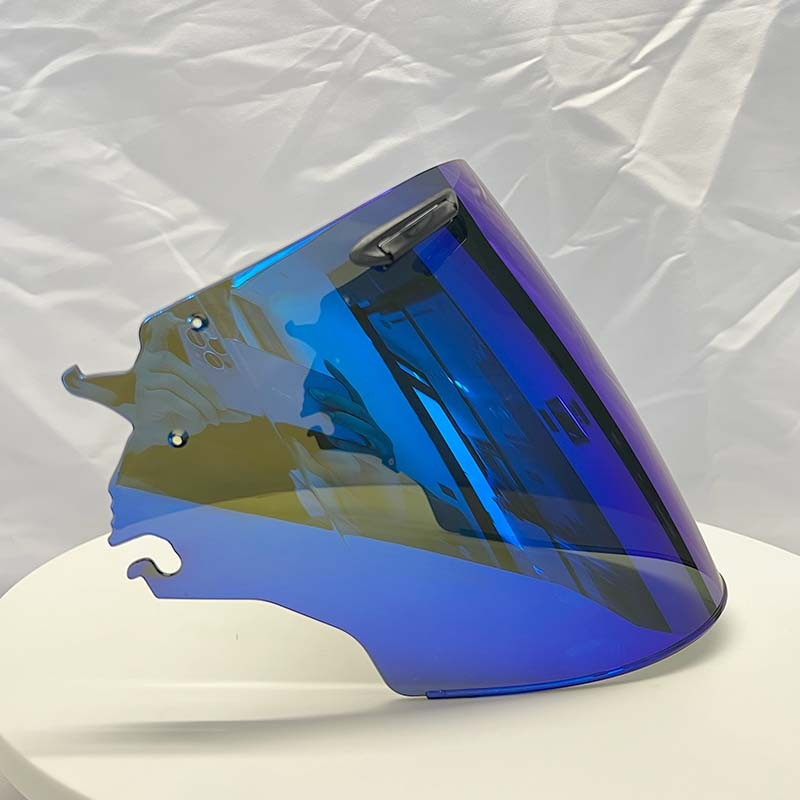 2025NEWVZ Ram หมวกกันน็อคมอเตอร์ไซค์สามในสี่, หมวกกันน็อคครึ่งใบ Arai, เคลือบเงินออโรร่าพิเศษ, เลนส์