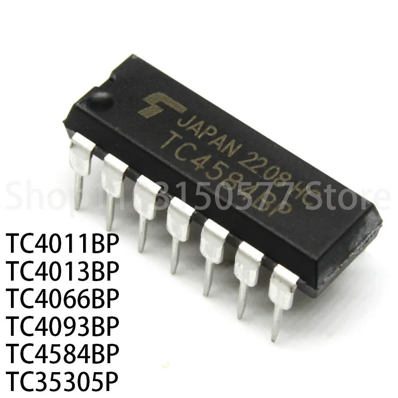 1-5PCS TC4011BP TC4013BP TC4066BP TC4093BP TC4584BP TC35305P DIP14 ชิป ic