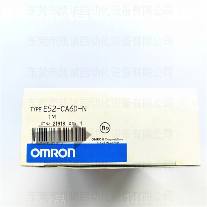 E52-CA6D-N 1M พร้อมสต็อก OMRON OMRON เซ็นเซอร์อุณหภูมิพร้อมลวดสกรูชนิดตรงออก