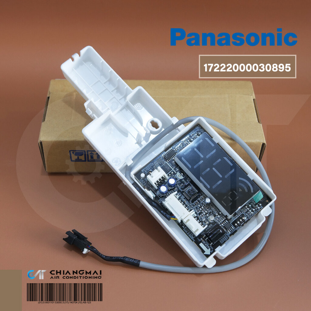CWA17222000030895 แผงรับสัญญาณ Panasonic ตัวรับสัญญาณ แอร์พานาโซนิค รุ่น CS-YN12YKT อะไหล่แท้ศูนย์