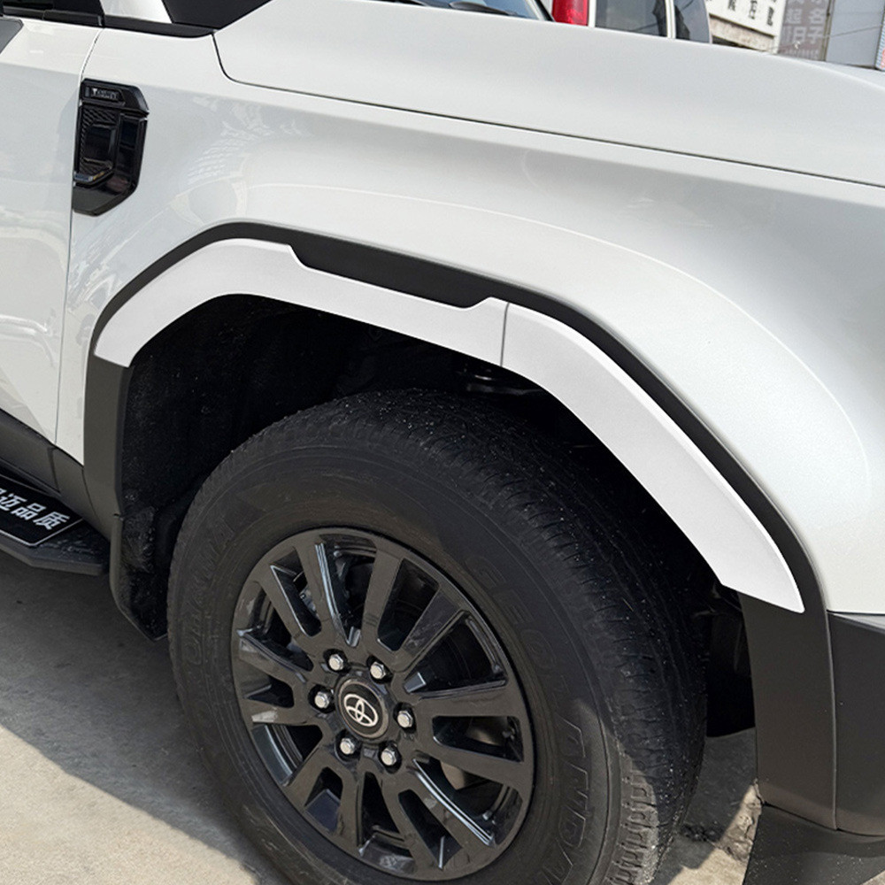 适用24款丰田普拉多LC250轮眉饰条防刮板霸道外饰改装专用