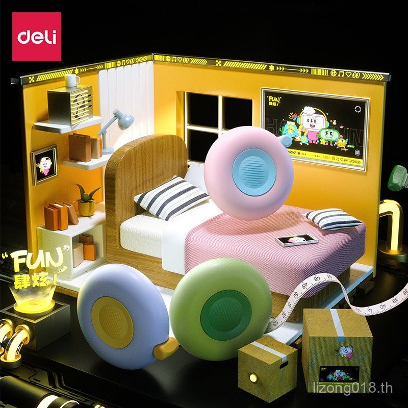 Mini เสื้อผ้า Mi FUN เทปวัดในครัวเรือนเทปวัด 2 เทปเทปวัดเทปวัดเทปวัดนุ่ม TT102 แบบพกพา Deli สี่อินเท