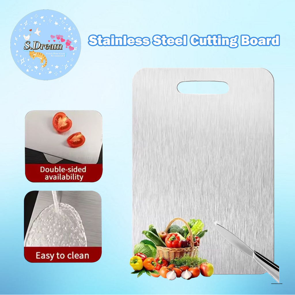 SD SUS 316 เขียงสองด้าน เขียงมัลติฟังก์ชั่น เขียงสแตนเลส