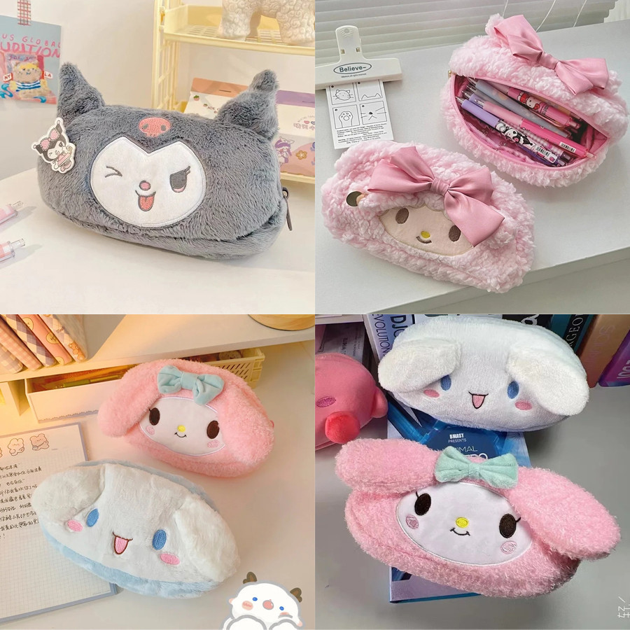 กล่องดินสอ น่ารัก น่ารัก,คุโรมิ ซินนามอนโรล ทํานอง การ์ตูน น่ารัก แต่งหน้ากระเป๋า,อะนิเมะอุปกรณ์การเรียน,ญี่ปุ่นกระเป๋าดินสออะนิเมะเครื่องเขียนกระเป๋าของขวัญส