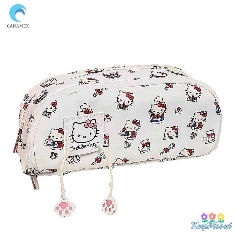 Keepmoved น่ารักขนาดใหญ่ความจุกระเป๋า Sanrio Hello Kitty ดินสออะนิเมะ Kawaii Pochacco Multi-Layer Penbag การ์ตูนเครื่องเขียนของขวัญใหม่