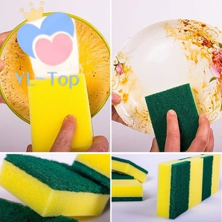 ⚡️พร้อมส่ง！ฟองน้ำล้างจาน ทำความสะอาดล้างจาน ฟองน้ำ สําหรับทําความสะอาดจาน G2684