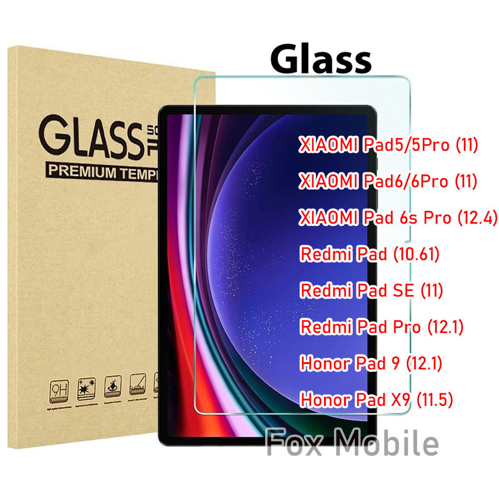 ฟิล์มกันรอย สำหรับ Honor Pad 9 12.1/XIAOMI Pad 6S Pro 12.4/Redmi Pad Pro 12.1/X9 11.5/Pad SE 11,10.61 Oppo Air 10.36 005