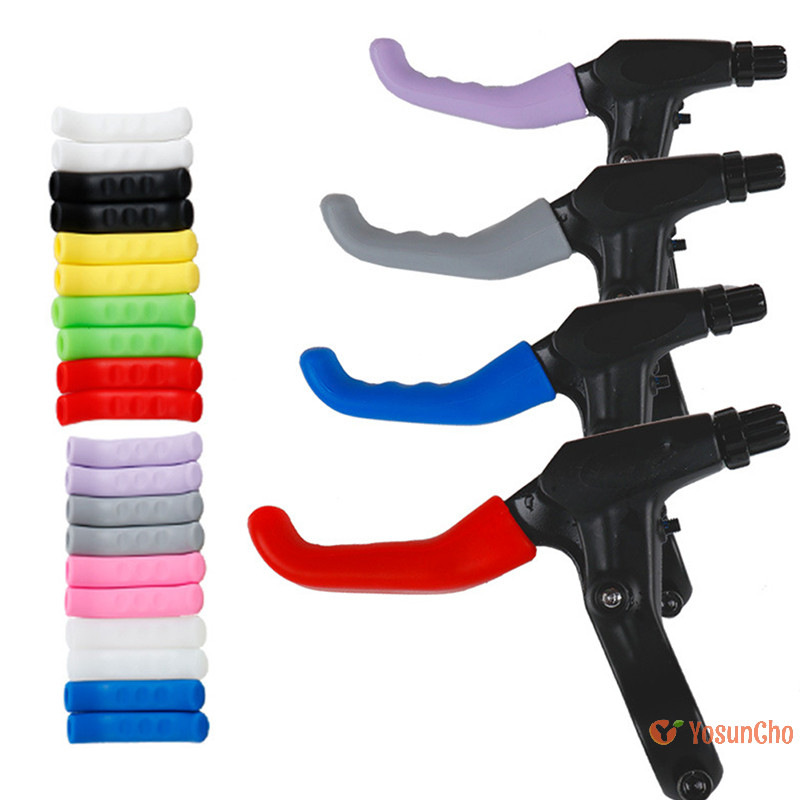 YosunChoker] ฝาครอบมือจับเบรค TPR Grips ฝาครอบป้องกันแฮนด์กันลื่นอุปกรณ์ป้องกันจักรยานอุปกรณ์เสริมใหม่