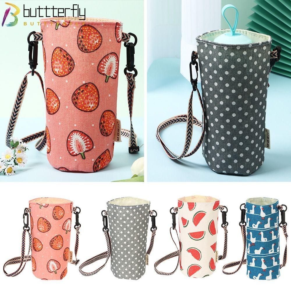 Buttterfly Cup Sleeve Accessories Tumbler Portable Cup Pouch Carrier Water Bottle Bag