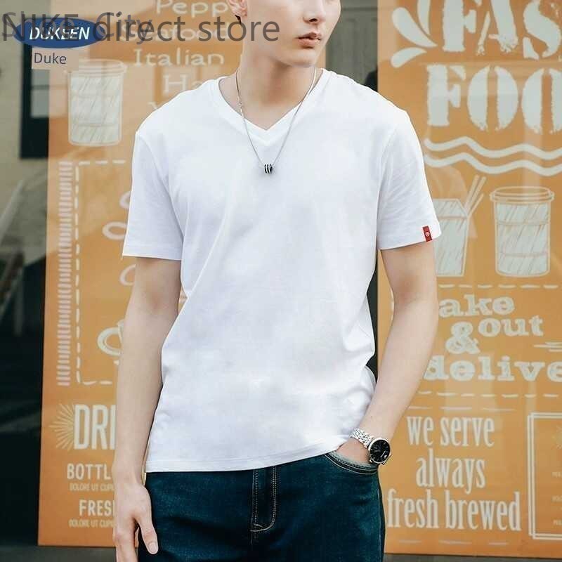 High quality(Exclusive Short sleeve)Short Sleeved Men's 2020 New Summer Trendy Brand Loose V-Neck So