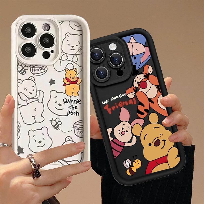 สําหรับ VIVO V70 V60 Lite Y05 Y04 Y31D Y21D Y11D Y29T Y400 Pro 4G 5G Disney Winnie the Pooh เคสโทรศั