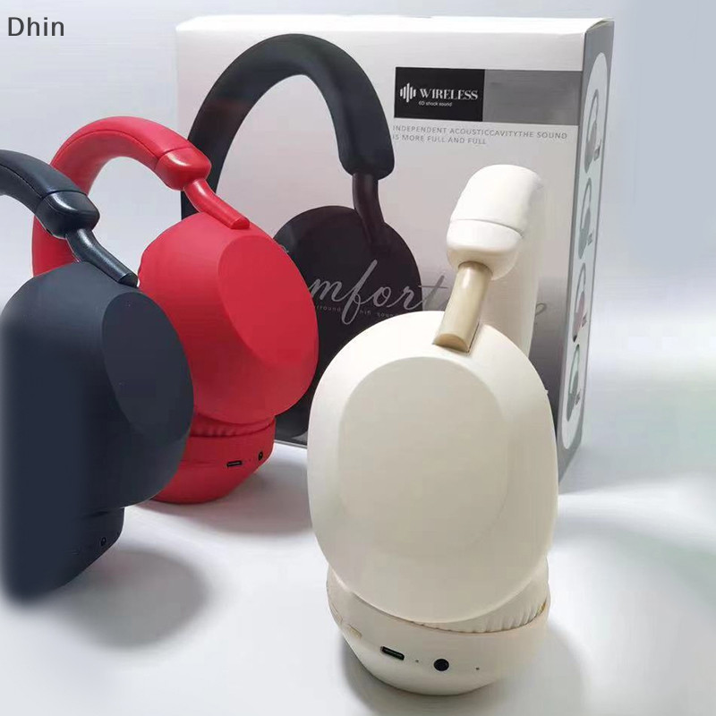 [Dhin] ชุดหูฟังติดศีรษะ Sony Wh-1000xm5 5.3 Protocol ชุดหูฟังนักเรียนโทรเพลงไร้สายพร้อมอายุการใช้งานยาวนาน COD