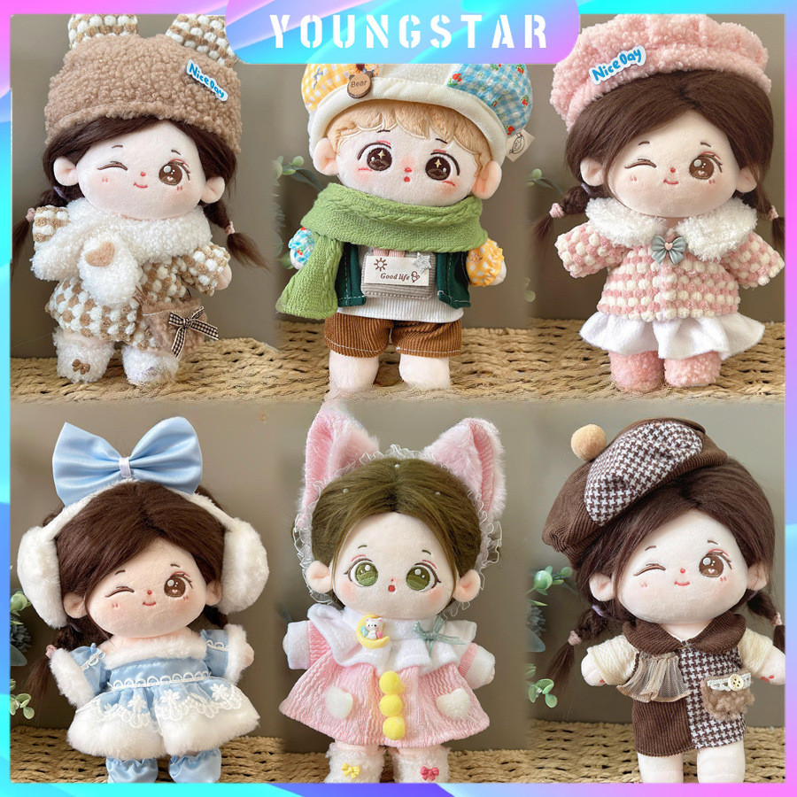 ฟิก ขายส่ง20เซนติเมตรผ้าฝ้ายตุ๊กตาเสื้อผ้า20เซนติเมตรตุ๊กตาตุ๊กตาเด็กเสื้อผ้าสายรัดกระโปรงชุดสาวของขวัญจุด