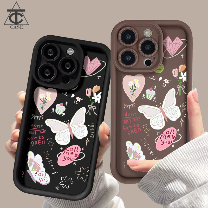 เคส samsung a55 5g a05s a12 a52s a54 a15 a50s a03 a04s a34 a23 a24 a35 a51 a13 a14 a25 s24 s23 ultra ผีเสื้อ เคสโทรศัพท์