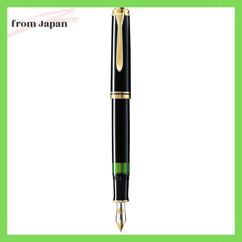 Pelikan Fountain Pen M Medium Black Souveran M400 Imported正規品
