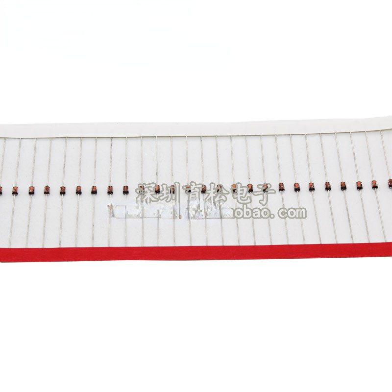 100pcs IN4148 1N4148 4148 DO-35 สวิทช์ไดโอด Plug-In ไดโอด 1N4148