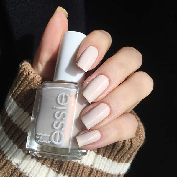 น้ำยาทาเล็บ สีทาเล็บ ยาทาเล็บ Essie 2024 ฤดูร้อนสีใหม่เทพธิดาเกรดครีมสีขาวนวลโพลาไรซ์ 1669 No-Bake ต