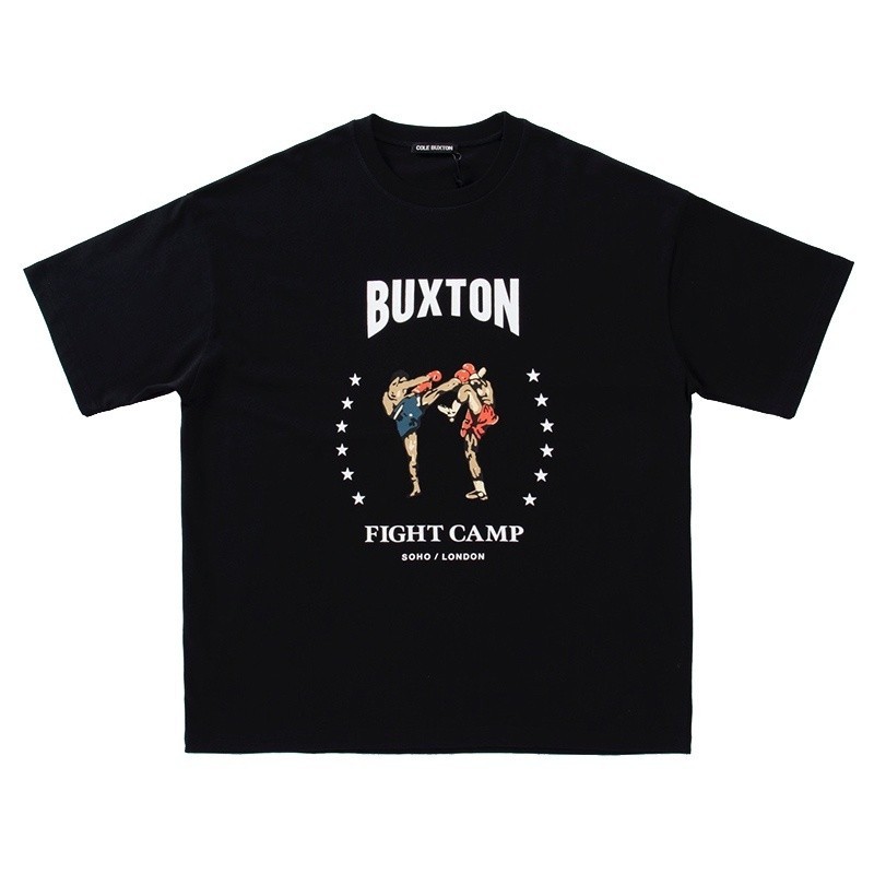 COLE BUXTON CB FIGHTING BOXING FIGHT CLUB GRAPHIC PRINT SHORT SLEEVE เสื้อยืดผู้ชายและผู้หญิง