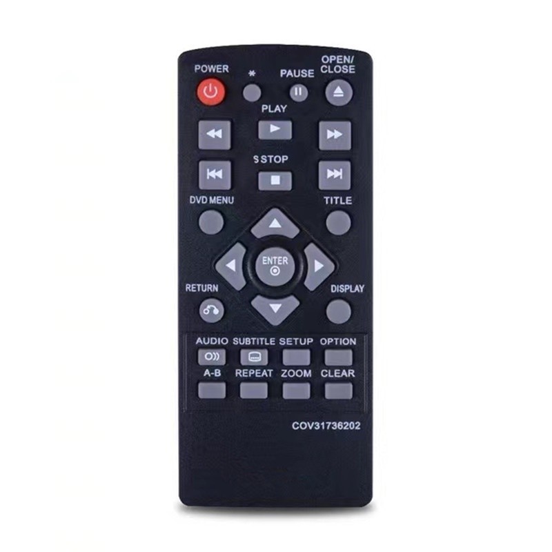 โคฟ31736202 อะไหล่รีโมทคอนโทรลสําหรับใช้สําหรับ LG DVD เครื่องเล่นโฮมเธียเตอร์ DP132 DP132NU เปลี่ยน