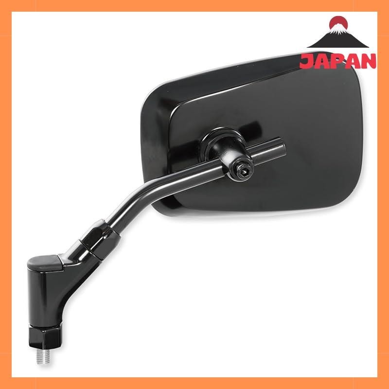 Tanax (Tanax) Bike Mirror Napoleon As 4 Mirror EX Black Regular Right 10mm Common 1pc NA-009