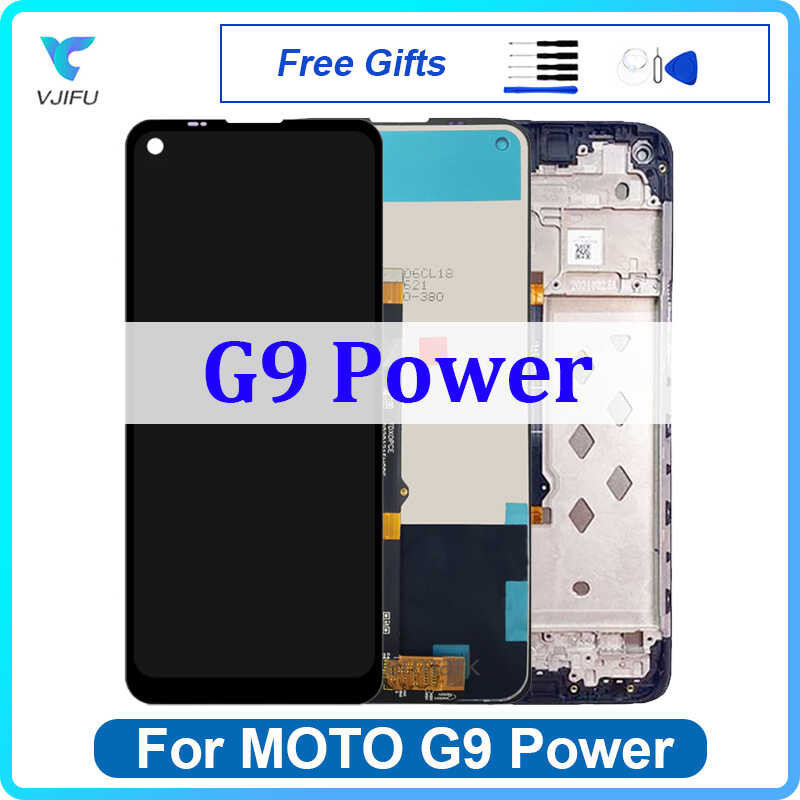 6.8" Original LCD For Motorola G9 Power Display Touch Screen XT2091-3 XT2091-4 Digitizer Assembly