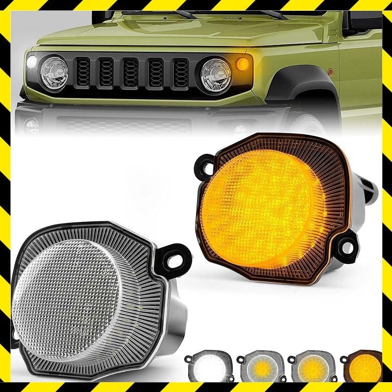NEIFILES Sequential LED Front Winker Position Kit with Daylight Function for Suzuki Jimny JB64W Sier