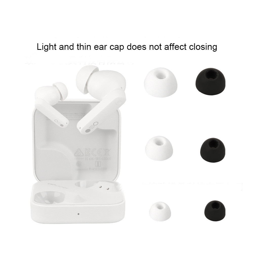 6 PCS Soft ซิลิโคนหูฟังเคล็ดลับสําหรับ CMF โดย NOTHING BUDS Pro 2 Eartips,เปลี่ยนหูหูฟัง Eargels แผ่นรองหูฟังซิลิโคนสําหรับ CMF โดย NOTHING BUDS pro2 หูฟังชนิดใส่ในหู