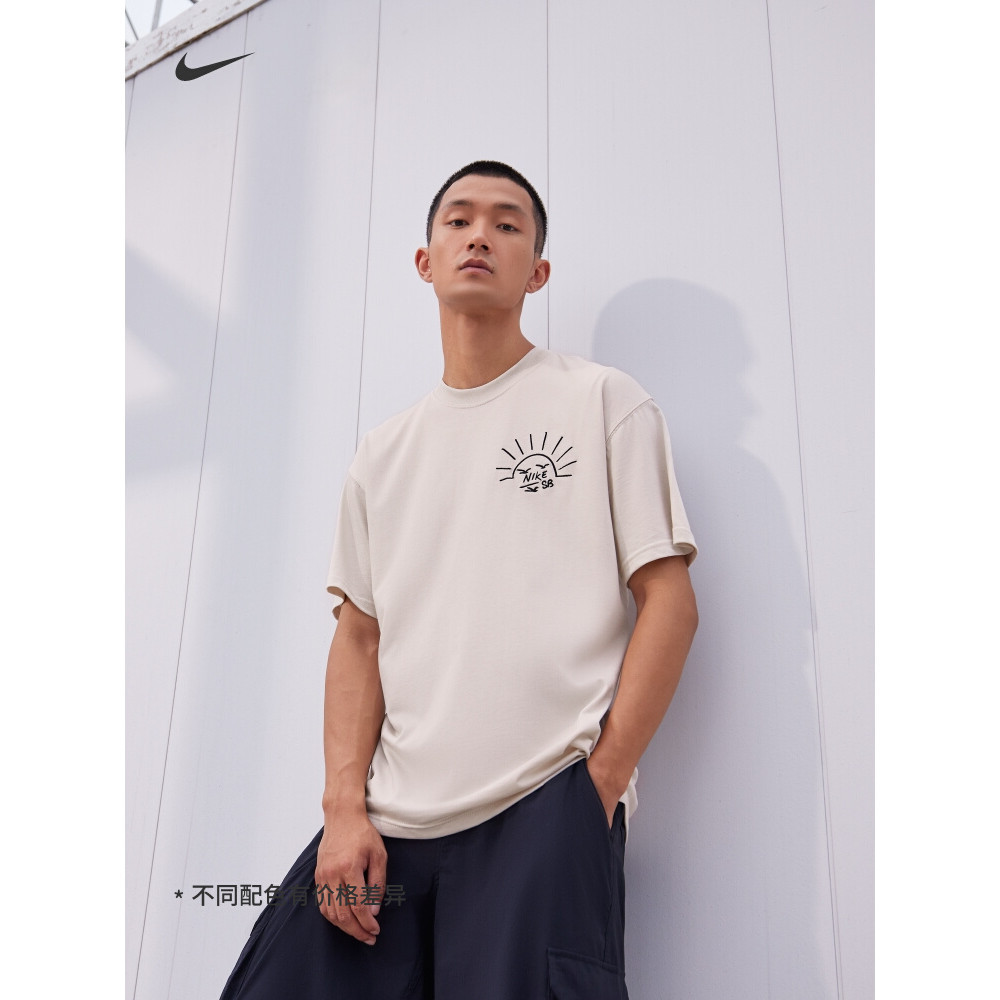 [พร้อมส่ง]Nike Official SB Men's Skateboard T-Shirt Autumn N น่ารัก ใส่เดินทาง เสื้อกีฬา oversize y2