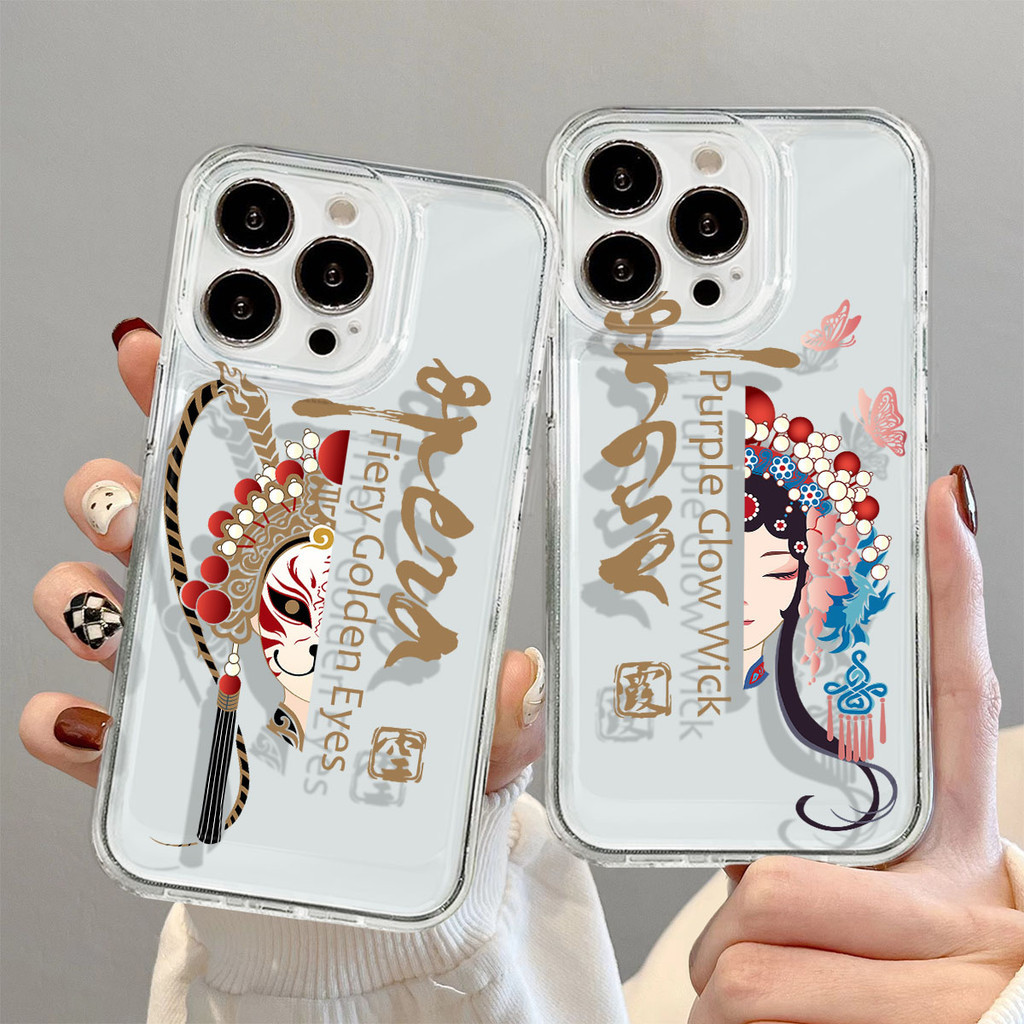 แฟชั่นเคสโทรศัพท์ใสสําหรับOPPO A15 A16 A17 A18 A38 เคสโทรศัพท์A78 5G A60 A58 กรณีOPPO A17K A16E A16K