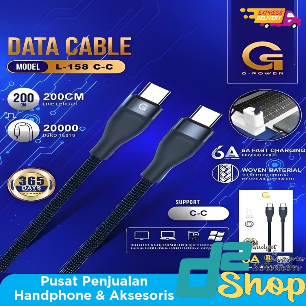 G-Power Cable Data CC 6A 2 เมตร L-158