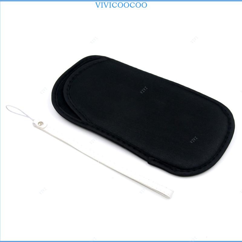 Vivi Black Gamepad Host Carrying Bag Soft Sponge Storage Bag Fit สําหรับ PSVita 1000 2000