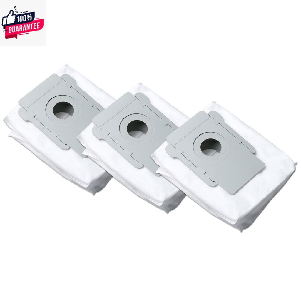 ถุงเก็ฝุ่น สำหรั iRobot Roomba i, S, J series จำนวน 3 ชิ้น i2, i3, i3+, i4, i7, i7+, S9, J7, J7+, Co