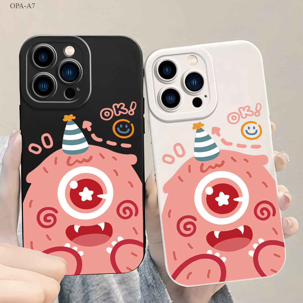 OPPO A7 A5S A12 A9 A31 A3S A53 A15 A15S A16 A93 A76 A36 A96 A57 A77S Reno 8Z 7Z 5G 2020 2022 เคสออปโ