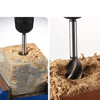 8-35 มม.งานไม้ Twist เจาะชุด Bit 165 มม.สี่สล็อตสี่ใบมีดเครื่องมืองานไม้ Hole Opene สําหรับประตูล็อคไม้ Slotting เครื่องมือ