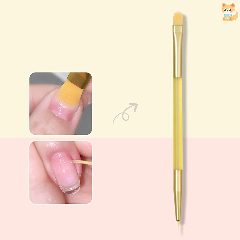[VI] แปรงเล็บ DIY Gradient Nail Art Paing ปากกาอะคริลิคโปร่งใส Sweeping แปรงวาดเล็บเล็บเครื่องมืออุปกรณ์เสริม TH - รูปที่ 5