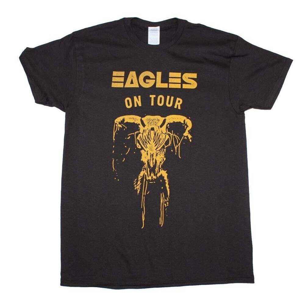 ได้รับอนุญาตอย่างเป็นทางการ Eagles On Tour Mens T Shirt Eagles Classic Tee