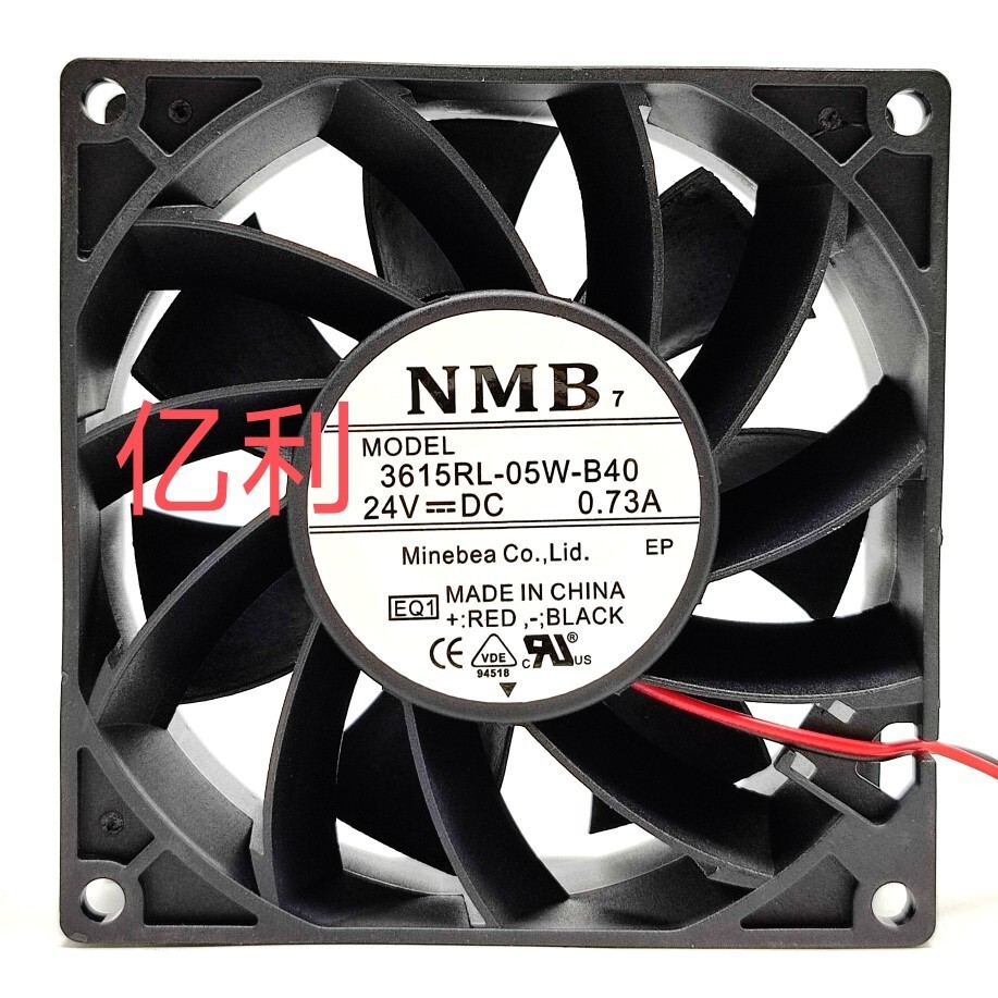 NMB 3615RL-05W-B40 24V 0.73 9CM 9038 พัดลมระบายความร้อนอินเวอร์เตอร์