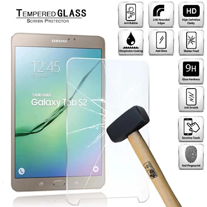 สําหรับ Samsung Galaxy Tab S2 8.0 SM-T710 T713 T715 T719 9H กระจกนิรภัยป้องกันหน้าจอฟิล์ม