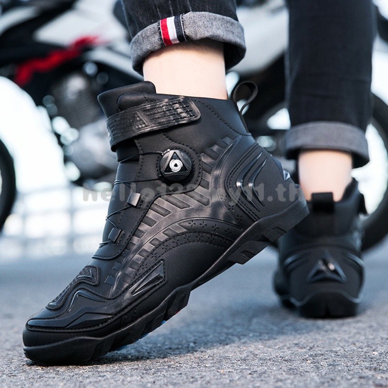 Motocross Boots Knight Riding Shoes Men 's Motorcycle Boots Racing Short Boots Four Seasons Motorcyc