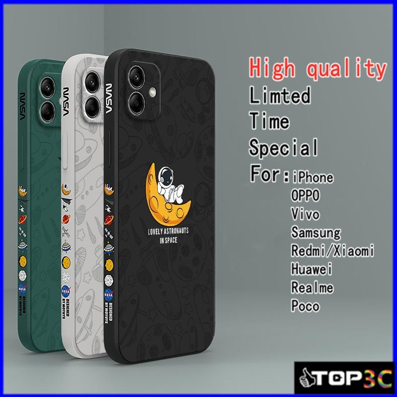 เคส Samsung A06 เคสโทรศัพท์ Samsung A06/A05/A04/A04E/A03/A03S/A02S อวกาศ Nasa TKR