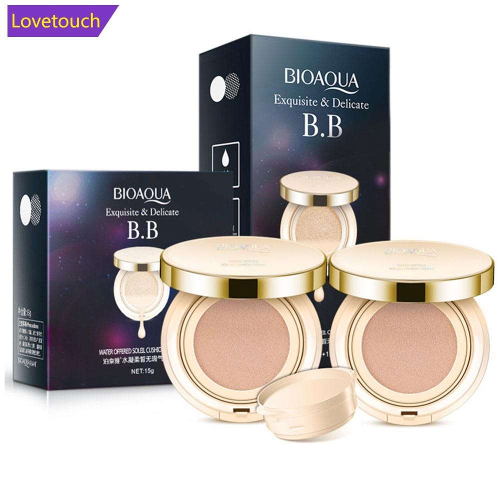 LOVETOUCH Air Cushion Moisturizer บีบีครีม Brighten คอนซีลเลอร์ Foundation Face Whitening แต่งหน้า F