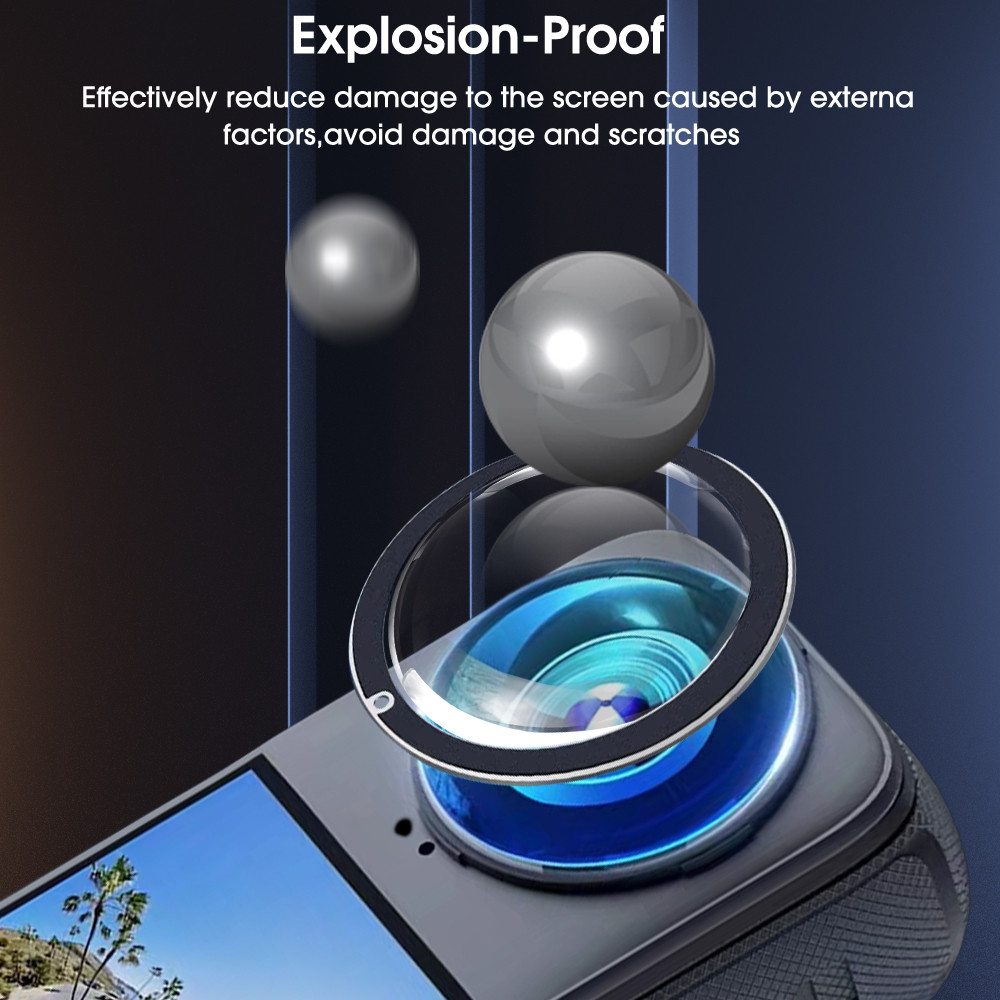 9 in1 ฟิล์มสําหรับเลนส์กล้อง Insta360 X2 รูปที่ 7