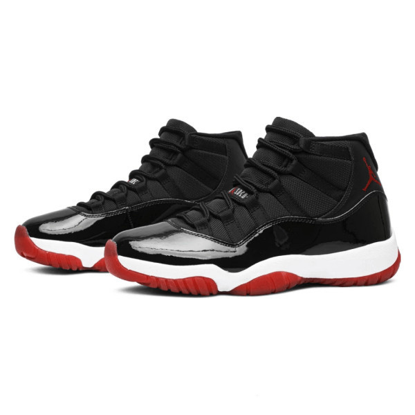 Air Jordan 11 Retro “bred” 2019 378037-061รองเท้าวิ่ง