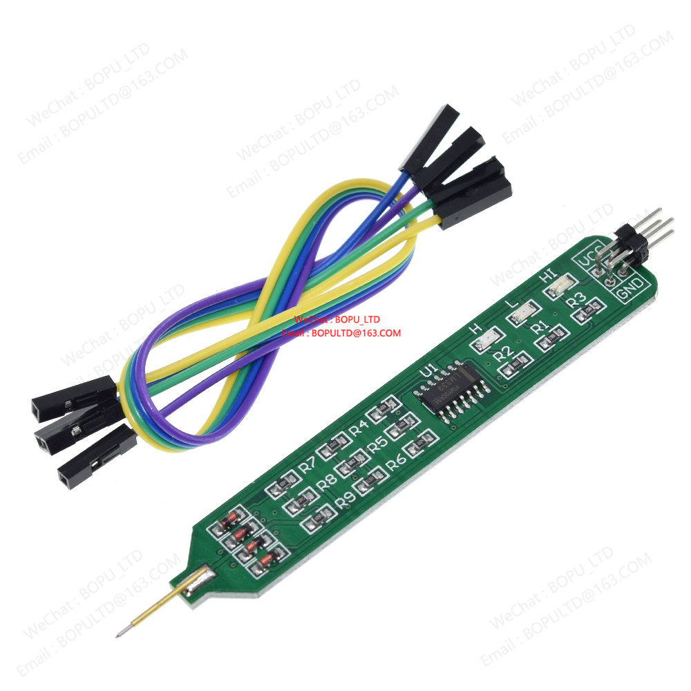 5V 3.3V Logic Tester ปากกาเครื่องทดสอบระดับต่ําสูงวงจรดิจิตอล Debugger Logic Pulser Analyzer ตรวจจับ